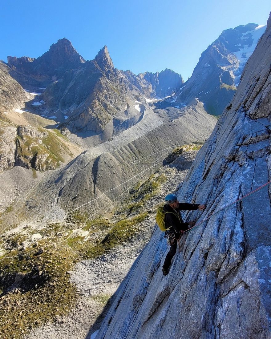 Escalade en grandes voies (photo 5)