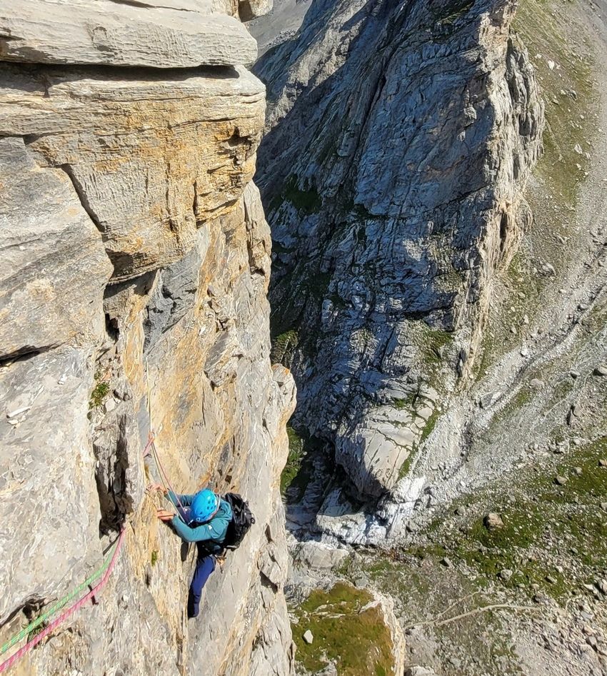 Escalade en grandes voies (photo 6)