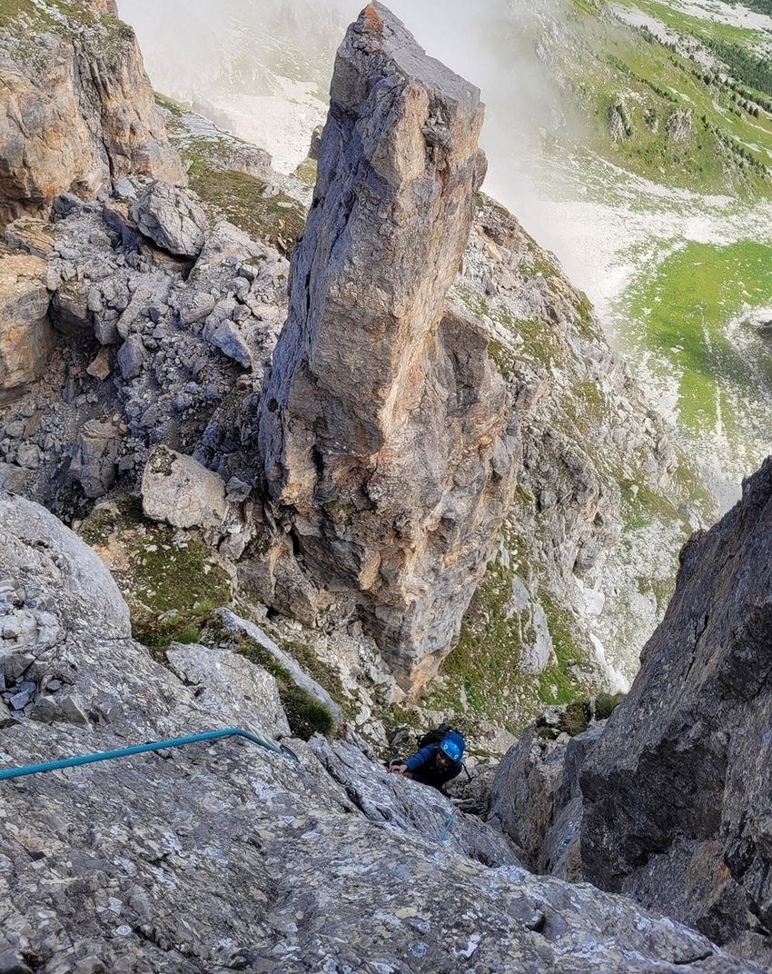 Escalade en grandes voies (photo 8)