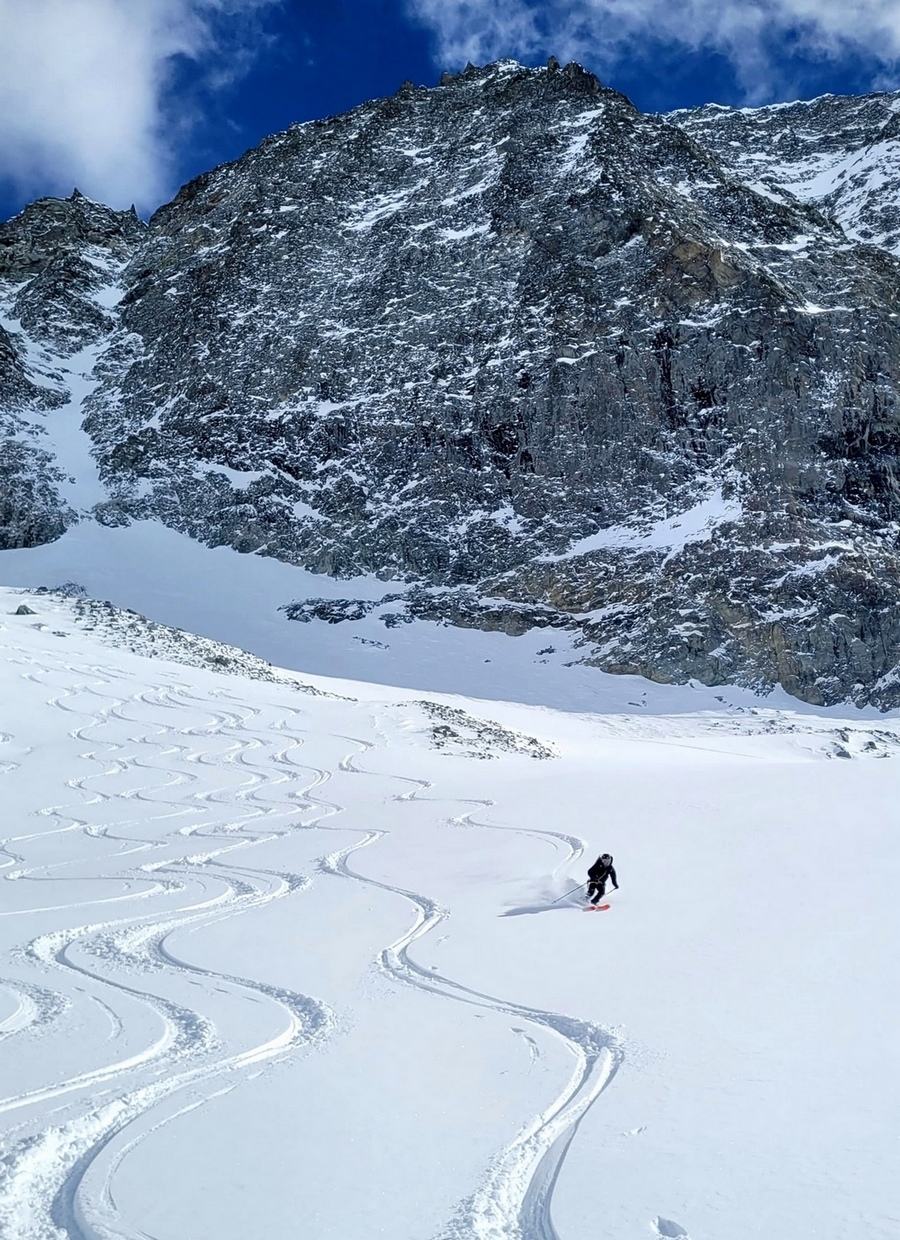 Ski hors-piste à La Plagne avec un guide (photo 4)