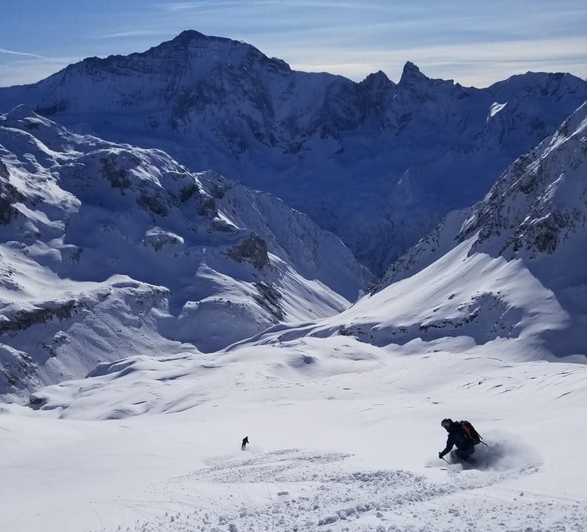 Ski hors-piste à La Plagne avec un guide (photo 6)